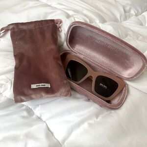 Miu miu sunglasses never worn